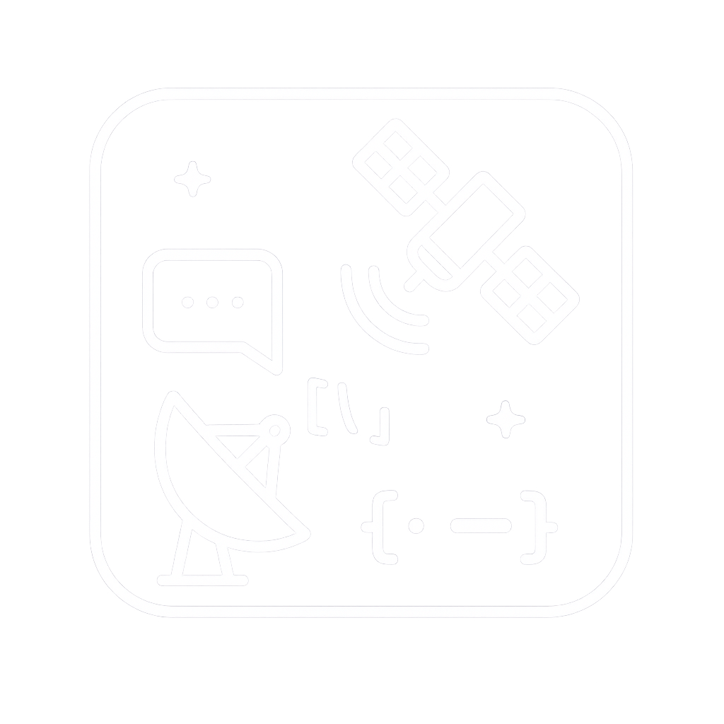 Radio communication link between CubeSat and ground antenna